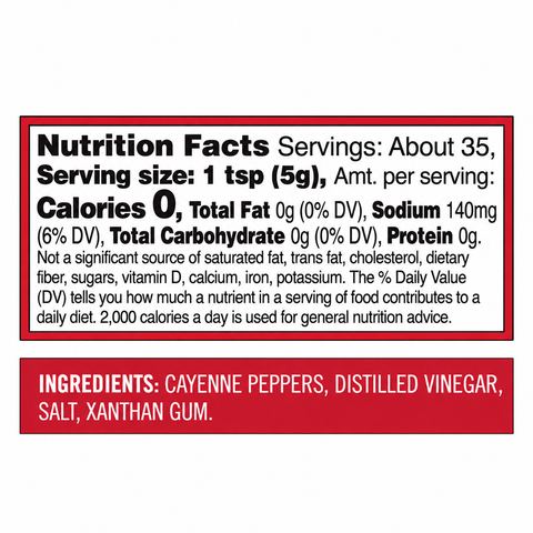 Louisiana Fish Fry Cravin’ Cajun Hot Sauce – 6 fl oz