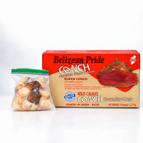 Wild-Caught Conch Meat – Frozen - By Bag