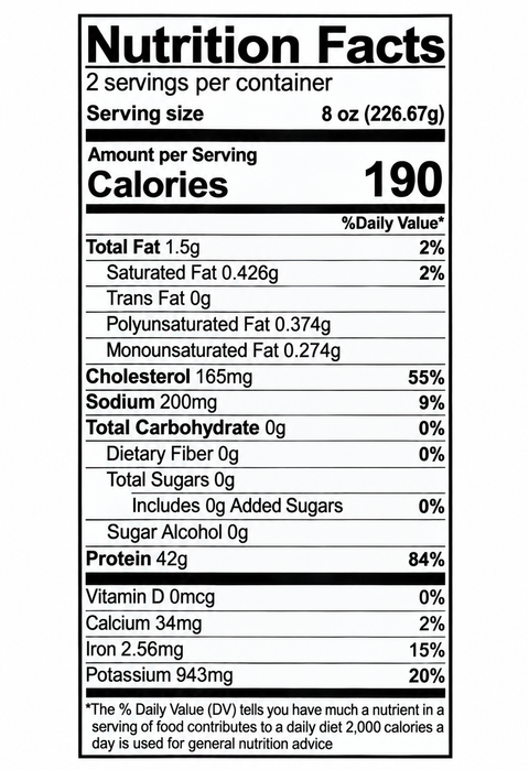 Crab Meat — 1 lb Can