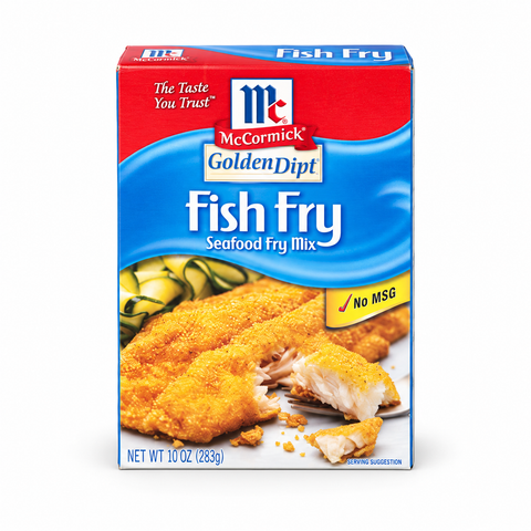 McCormick Golden Dipt Fish Fry Seafood Fry Mix – 10 oz