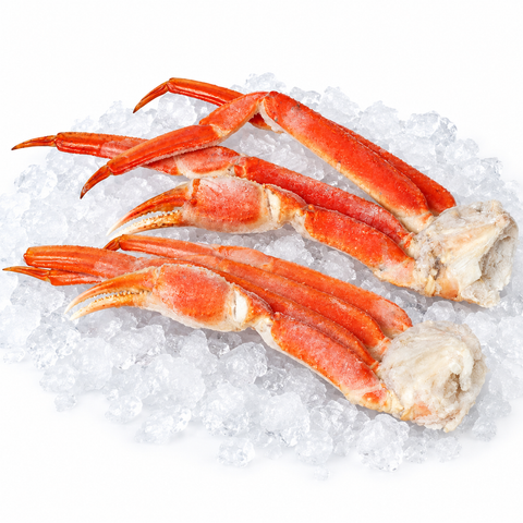 Wild-Caught Snow Crab Clusters – Cooked & Frozen, - By Bag